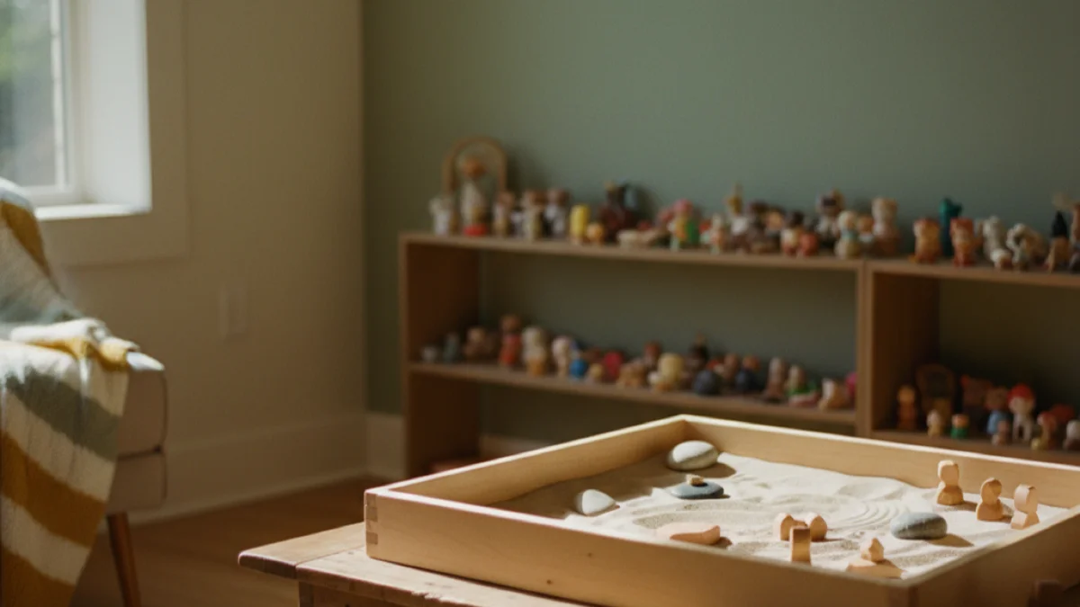 Warm child-friendly therapy room at Graceway Wellness Burlington