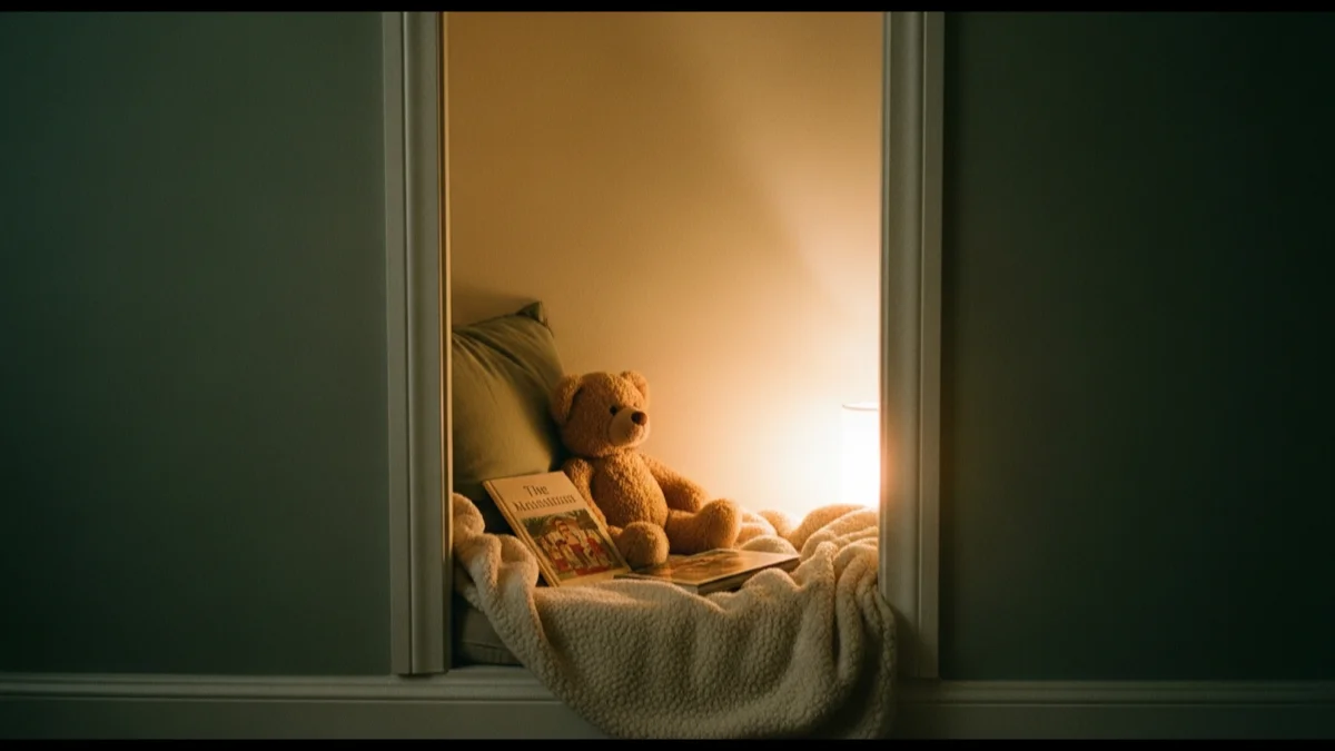 Christian child anxiety therapy in a warm child-friendly room