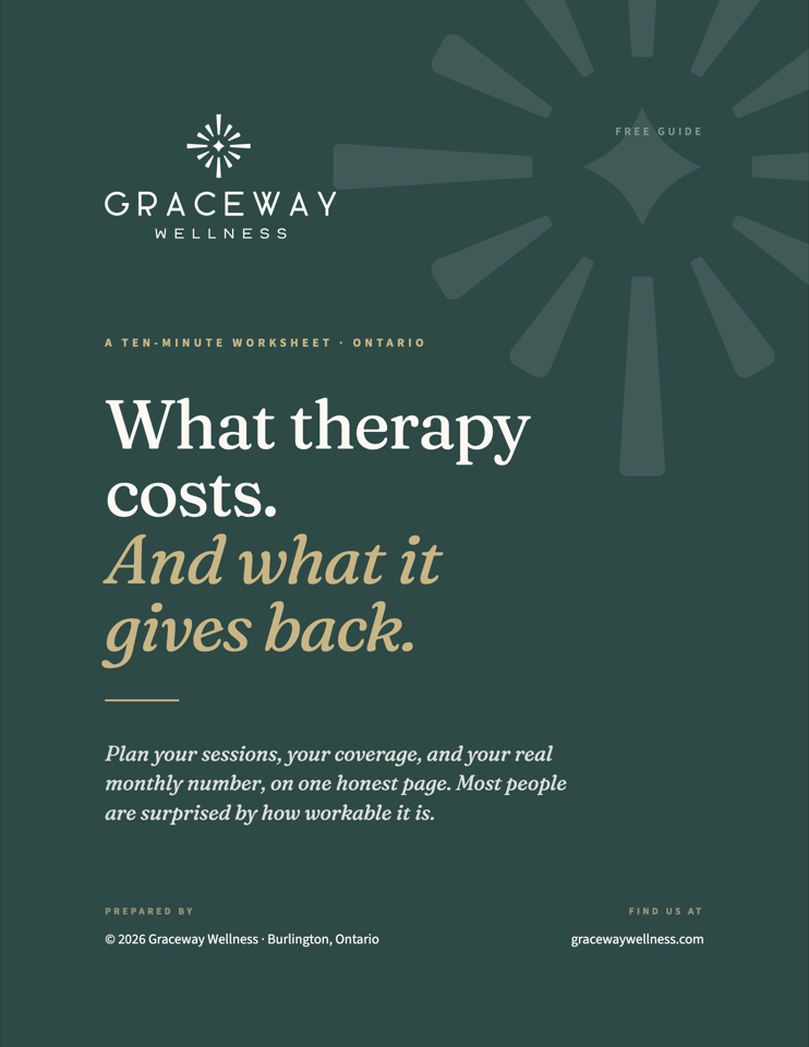 Therapy Cost + Insurance Worksheet cover